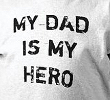 My Dad Is My Hero Pillow - Mens