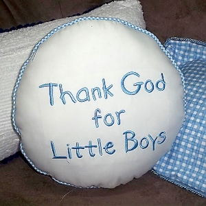 Thank-God-for-Little-Boys-Pillow-Round-Boy-front.jpg