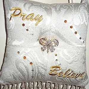 Pray-Believe-Scented-Sachet-Pillow-White-with-Gold-front.jpg