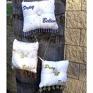 Pray-Believe-Scented-Sachet-Pillow-White-with-Purple-group-pic.jpg